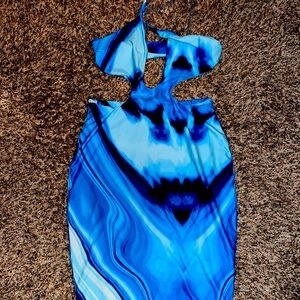 Mars the Label Brand 
Blue dress